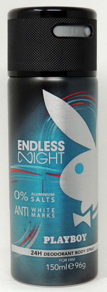 Playboy Endless Night For Him 24H 5 oz. Deodorant All Over Body Spray