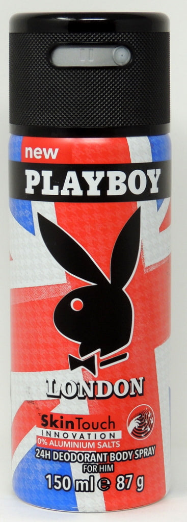 Playboy London For Him 24H 5 oz. Deodorant  Body Spray