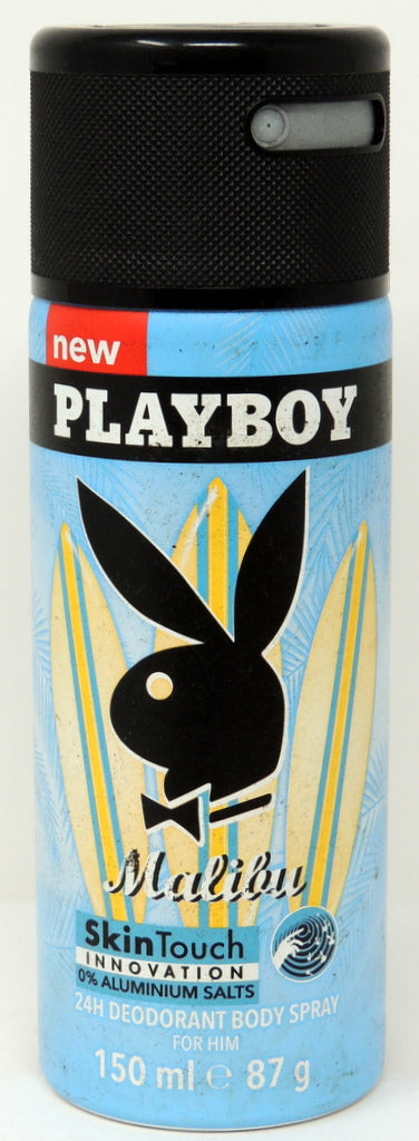 Playboy Malibu For Men 24H 5 oz. Deodorant All Over Body Spray