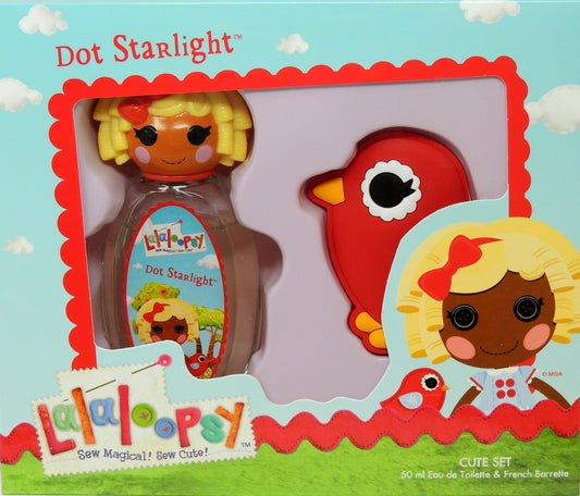 Lalaloopsy Dot Starlight 2 Piece Cute Set…Set Contains: 1.7 oz. Eau de Toilette Spray…French Barrette