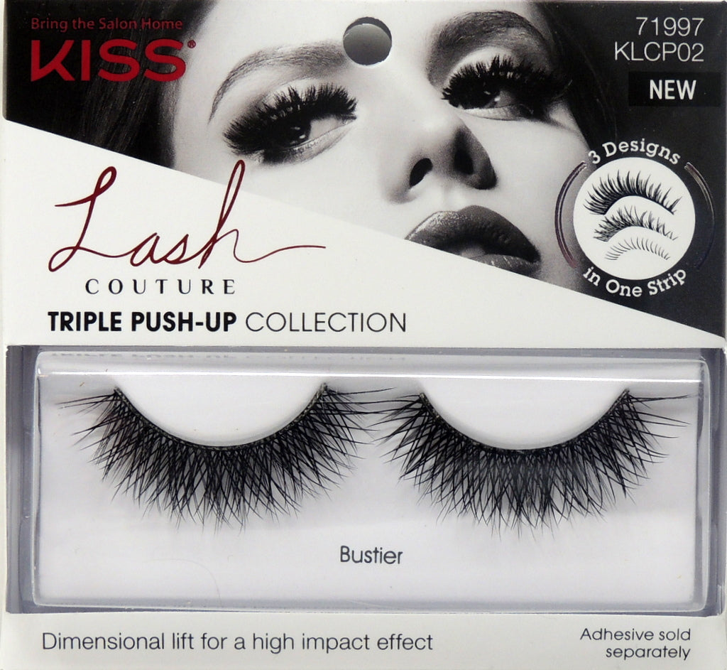 Kiss Lash Couture Triple Push-Up Collection…Style Bustier…3 Designs in One Strip