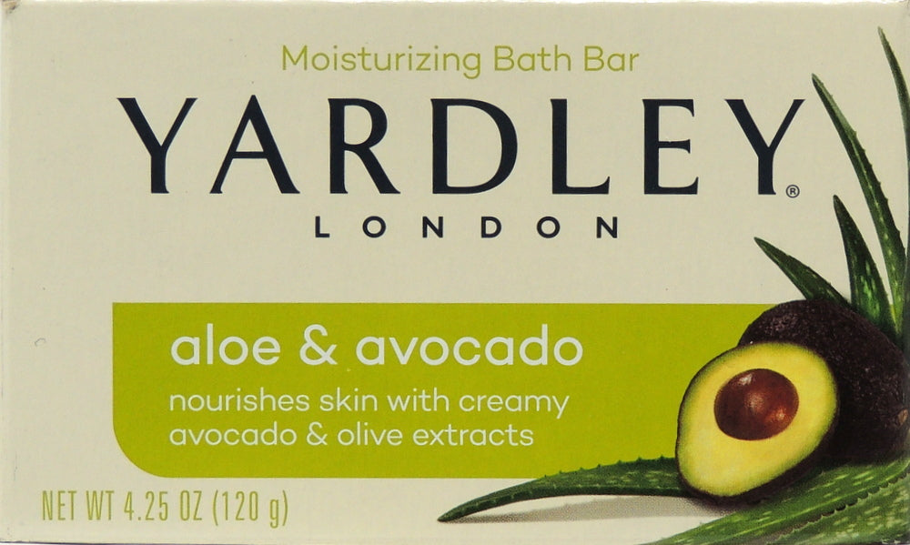 Yardley London Aloe & Avocado 4.25 oz. Moisturizing Bath Bar