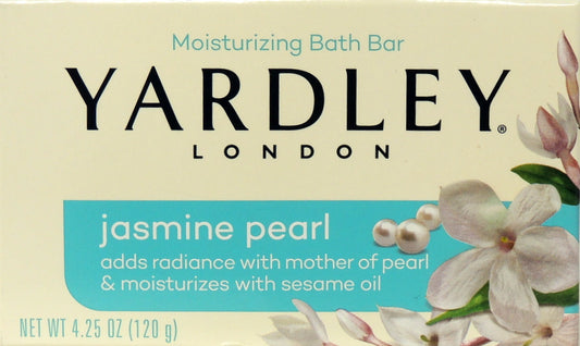 Yardley London Jasmine Pearl 4.25 oz. Moisturizing Bath Bar