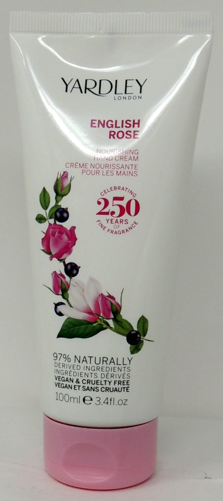 Yardley London English Rose 3.4 oz. Nourishing Hand Cream