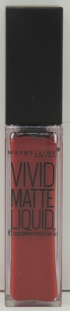 Maybelline Color Sensational Vivid Matte Liquid Lip Color 0.26 oz.. Color: Red Punch