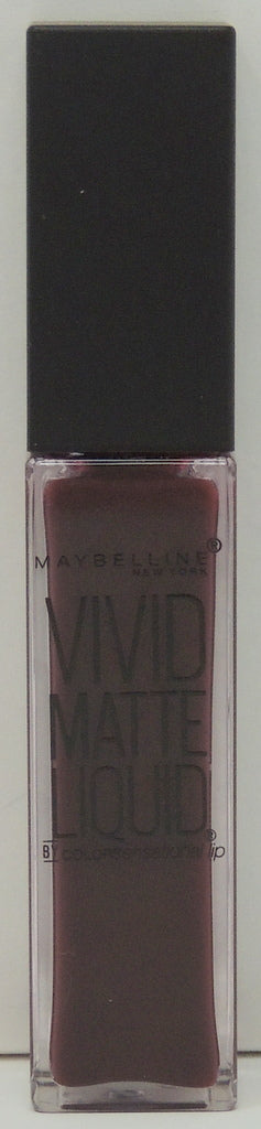 Maybelline Color Sensational Vivid Matte Liquid Lip Color 0.26 oz.. Color: Corrupt Cranberry