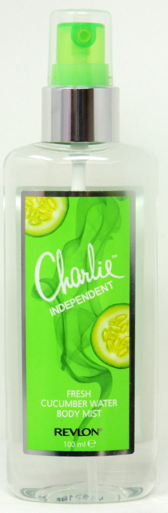 Charlie Independent Fresh Cucumber Water 3.3 oz. Body Mist