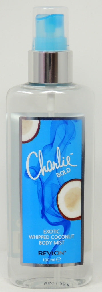 Charlie Bold Exotic Whipped Coconut 3.3 oz. Body Mist