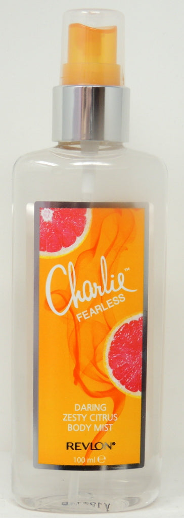 Charlie Fearless Daring Zesty Citrus 3.3 oz. Body Mist