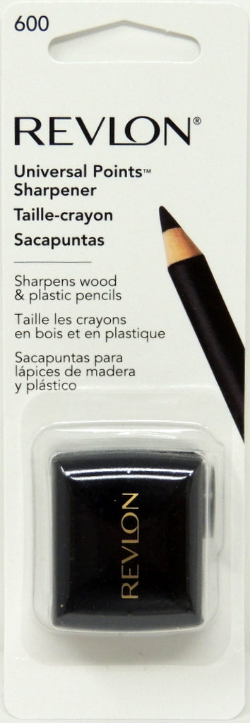 Revlon Universal Points Sharpener...Sharpens Wood & Plastic Pencils